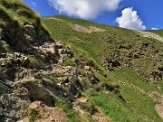 65 Dal Lago Moro sul sent. 204A saliamo al Passo di Valcervia